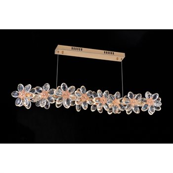 Đèn thả pha lê HUFA FT 1654 L1100*W100 96W FT 1654