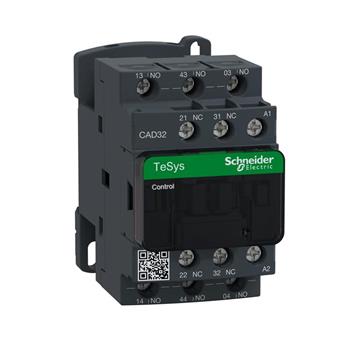 TeSys Deca control relay - standard coil CAD32○7