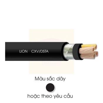 Cáp ngầm hạ thế CXV/DSTA 4 lõi Lion CXV/DSTA-4xX