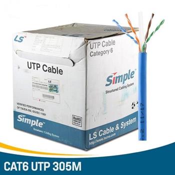 Cáp mạng cat6 UTP màu xanh UTP-G-C6G-E1VN-X 0.5X004P/BL