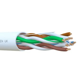 Category 5E U/UTP 4 Pair 24 AWG Cable 100% cu Category 5E U/UTP