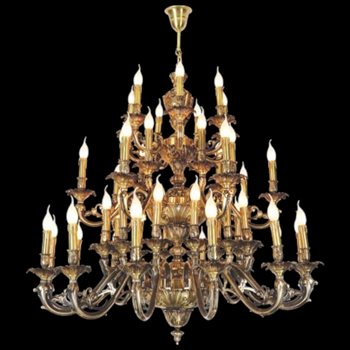 Đèn Chùm Đồng nguyên chất Euroto Ø1180 x H1060 - E14*49 CD-103/49