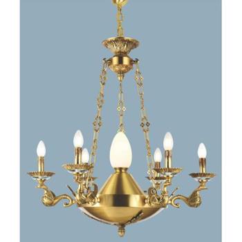 Đèn chùm đồng Sano Ø780*H950, E14*L8 CĐ 5017/6