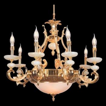 Đèn Chùm Đồng Phong Cách ITALY Ø830 x H600 CD-107/8
