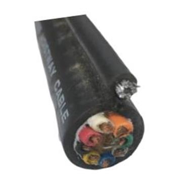 Cáp Điều Khiển + Sợi Thép Chịu Lực theo Quy cách 1.5mm² RVVJ 4 core x 1.5 mm²