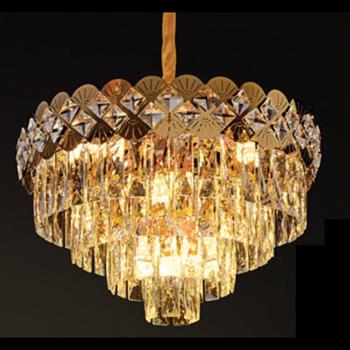 Đèn chùm pha lê Ø550*H350, E14*13 CFL 1238