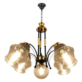 Đèn chùm thủy tinh Andora CH-8871/5+1 Ø600*H450 + 500 E27*6 CH-8871/5+1