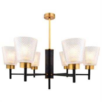 Đèn chùm thủy tinh Andora CH-8937/6 Ø600*H450 +500 E27*6 CH-8937/6