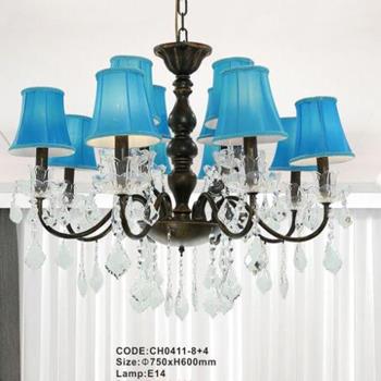 Đèn Chùm Châu Âu Aurora CH0411-8+4 CH0411-8+4