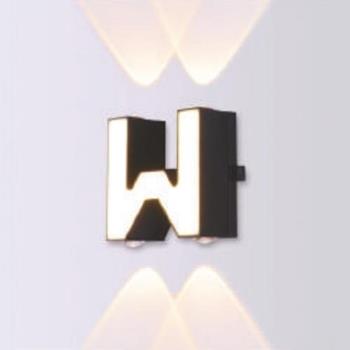 Đèn vách Led trang trí CHỮ W 12W - 3000k CHỮ W