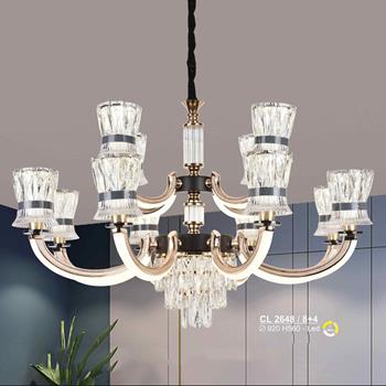 Đèn chùm led Sano Ø920*H560 - 3 màu CL 2648/8+4