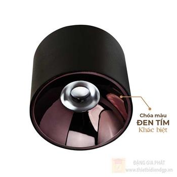 Đèn ốp trần Mounted Downlight 9W vỏ đen mẫu A CL3-AB9