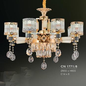 Đèn chùm nến Hufa Ø850*H600, E14*8 CN 1771/8
