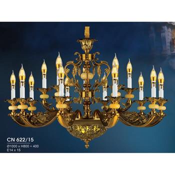 Đèn Chùm Nến Ø1000*H800+400, E14*15 CN 622/15