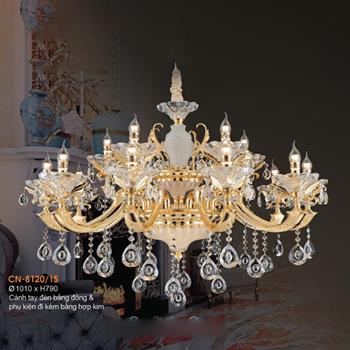 Đèn chùm nến Verona Ø1010*H790 CN-8120/15
