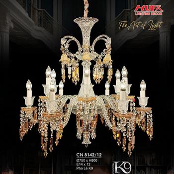 Đèn Chùm Nến Ø750*H800, E14*12 CN 8142/12