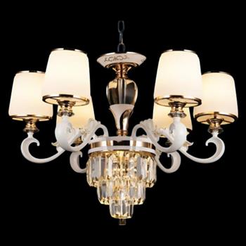Đèn Chùm Nến Ø600*H500+400, E14*6 CN 8120/6