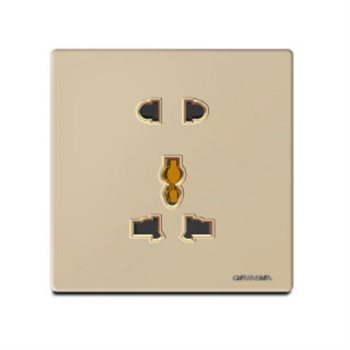 Bộ ổ cắm 2 chấu và 3 chấu đa năng GRIMMA G60GSK23 G60GSK23