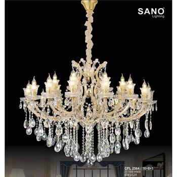 Đèn chùm pha lê SANO Ø1150*H900 - E14*L25 CPL 2564/16+8+1