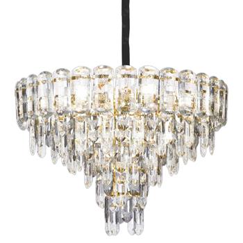Đèn chùm pha lê SANO Ø800*H530 + 50cm - E14*L16 CPL 2591