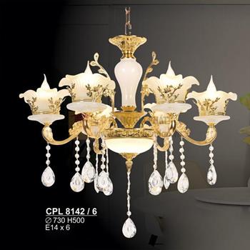 Đèn chùm Pha Lê Sano - E14*L6 - Ø730*H500 CPL 8142/6