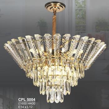 Đèn chùm pha lê Sano Ø600*H400, E14*L12 CPL 5004