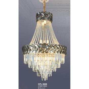 Đèn chùm pha lê Sano Ø600*H900, E14*L11 CPL 5008