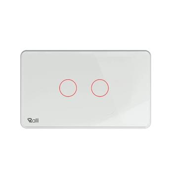 Công tắc cảm ứng Rạng Đông 2 nút bấm CTCU.BLE CN.02T LED00051009