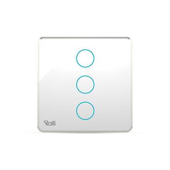 Công tắc cẳm ứng thông minh Bluetooth 3 nút bấm vuông CTCU.BLE V.03T MN LED00059759