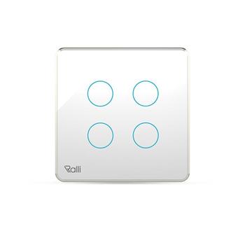 Công tắc cẳm ứng thông minh Bluetooth 4 nút bấm vuông CTCU.BLE V.04T MN LED00059760