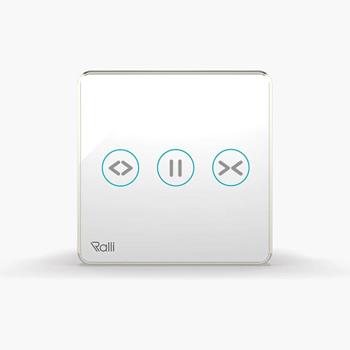 Công tắc rèm cảm ứng vuông điều khiển Bluetooth CTCU.BLE V.REMT MN LED00059761