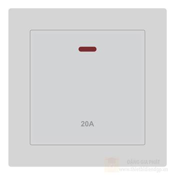 Bộ công tắc 20A có đèn báo Duhal cổ điển K series CxA114