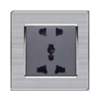 Bộ ổ cắm đa năng và ổ cắm 2 chấu DUHAL cổ điển S2 series CxB233