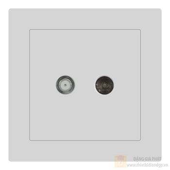 Bộ ổ cắm truyền hình vệ tinh + Tivi Duhal cổ điển K series CxB319