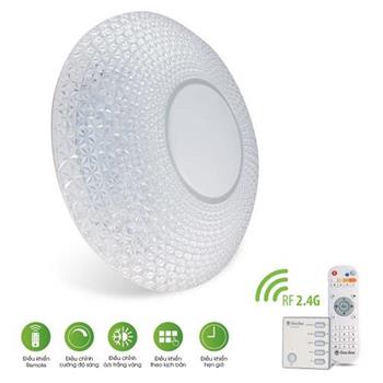 Đèn Led ốp trần Rạng Đông remote 40W D LN22L 500/40W.RF