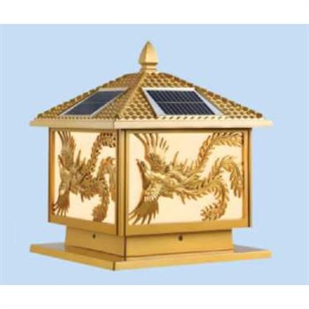 Đèn trụ cổng vuông NLMT Hufa E27 TNL-5x