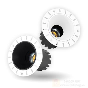 Đèn Led âm trần KingLed chiếu rọi chóa sâu Zircon DA-DLRS-7SS-T63-KV 7W DA-DLRS-7SS-T63-V/TT/T-KV