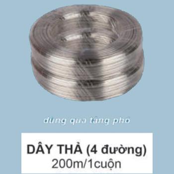 Dây thả (4 đường) 200m/cuộn Dây thả (4 đường)