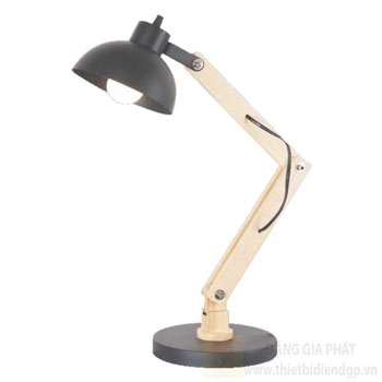 Đèn bàn Hufa Ø150*W350*H500, E27*1, Vỏ màu đen ĐB 1029 ĐEN
