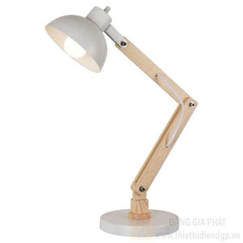 Đèn bàn Hufa Ø150*W350*H500, E27*1, Vỏ màu trắng ĐB 1029 TRẮNG