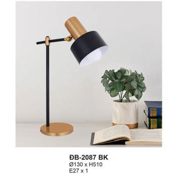Đèn bàn Andora Ø130*H510 - E27*1 ĐB-2087 BK