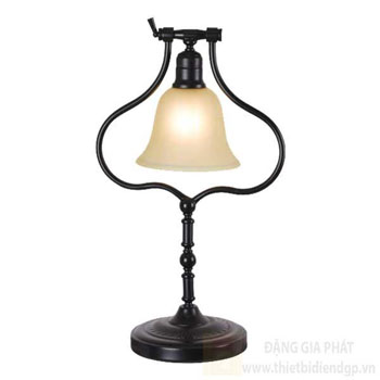 Đèn bàn Hufa Ø190*W300*H550, E27*1, Vỏ màu đen ĐB 604 ĐEN