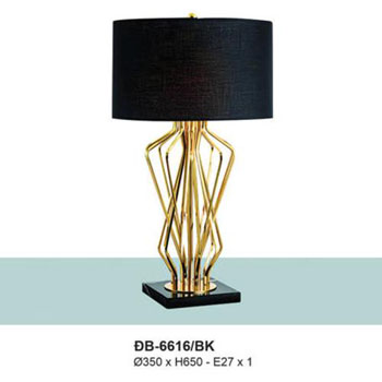 Đèn bàn Andora Ø350*H650 - E27*1 ĐB-6616/BK