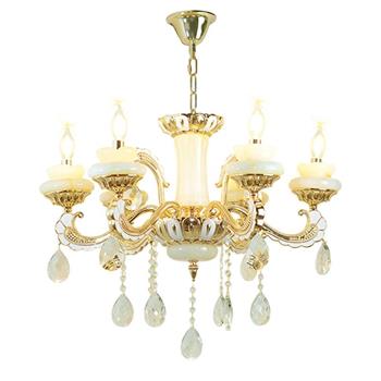 Đèn Chùm Chao đá tự nhiên Ø800*H650, E14*6 DC6003T6