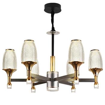 Đèn chùm Led 3 CĐ - 100W - Ø650*H350 DC8033T6