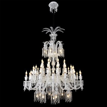 Đèn chùm pha lê nến 355 decor D1380*H1350 - E14*55 DC8806T55