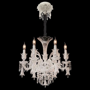 Đèn chùm pha lê nến 355 decor D600*H530 - E14*6 DC8806T6