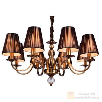 Đèn Chùm Nến Ø750*H350, E14*8 DC9003T8