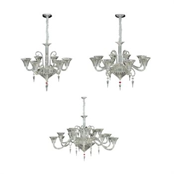 Đèn chùm pha lê 355 DECOR DC9008 DC9008