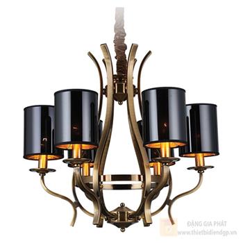 Đèn Chùm Nến Ø670*H600, E14*6 DC9018T6